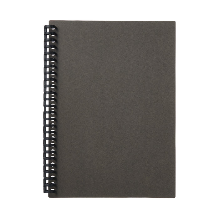 Ringbinder A5 (grey) With 4rings Mechanism