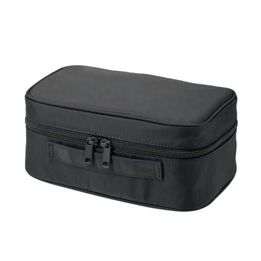 Nylon Makeup Box Black Small (W8.8 x D5.9 x H3.5") MUJI