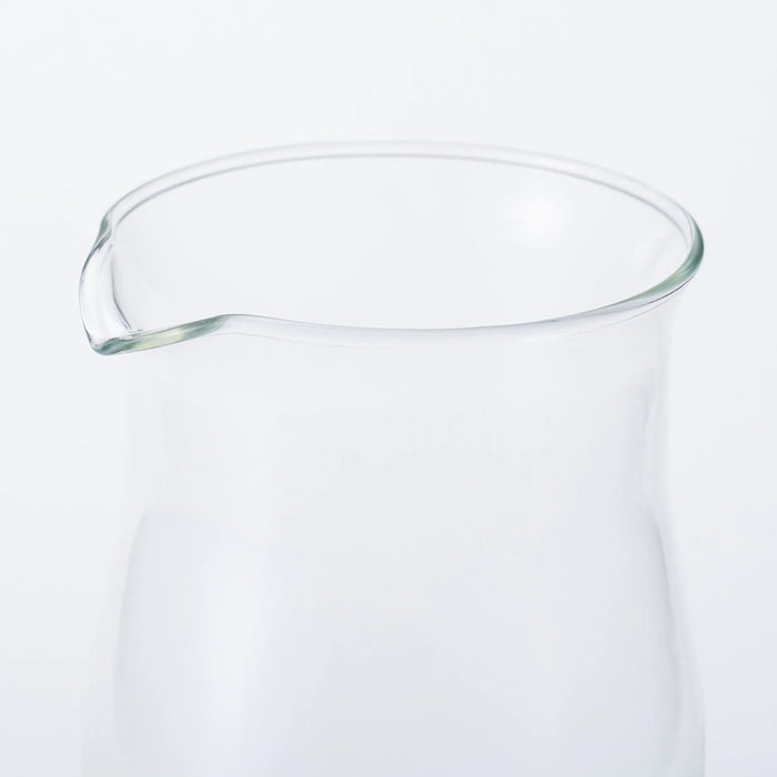 Heat Resistant Glass Round Pitcher