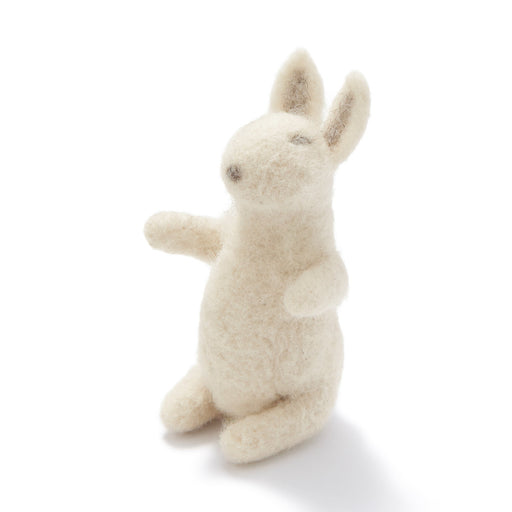 Wool Felt Animal - Standing Rabbit Found MUJI