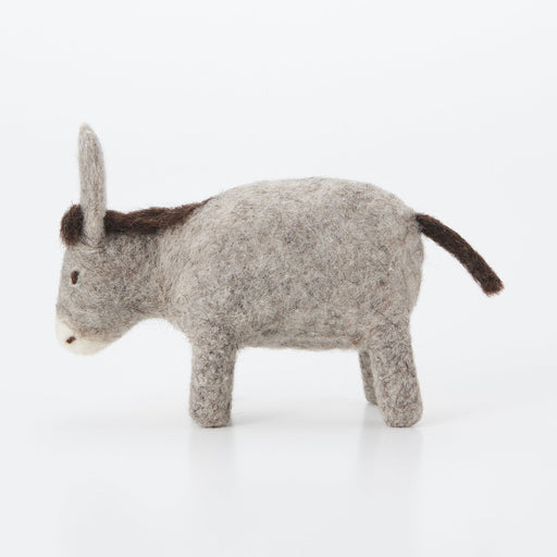 Wool Felt Animal - Donkey Found MUJI