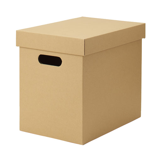 Cardboard Storage Box Lidded Type Deep MUJI