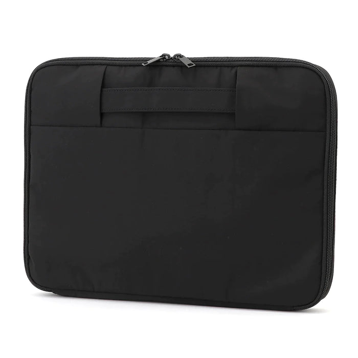 Laptop case that stays on while in shop use