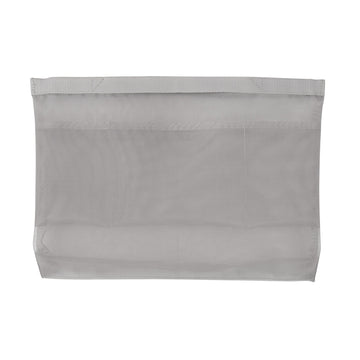 Nylon Mesh Bag Gray A4 MUJI