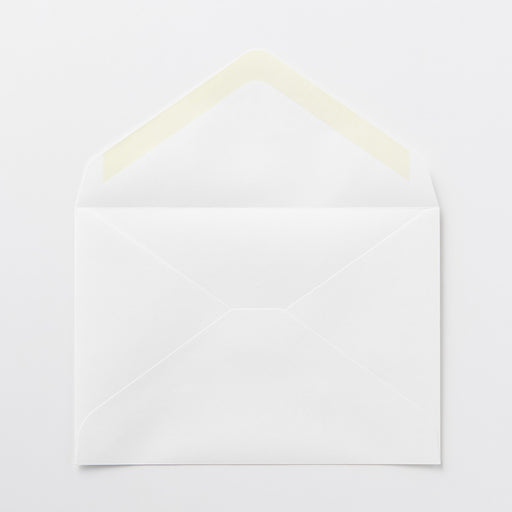 Bamboo Horizontal Envelope - C6 - 5 Pieces - White MUJI