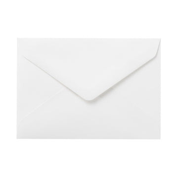 Bamboo Horizontal Envelope - C6 - 5 Pieces - White MUJI