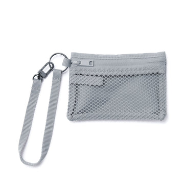Polyester Card Holder Gray MUJI