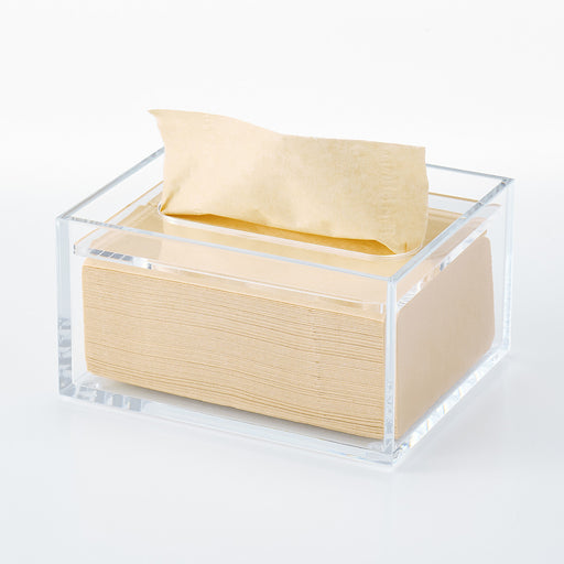Acrylic Tabletop Item Tissue Box MUJI