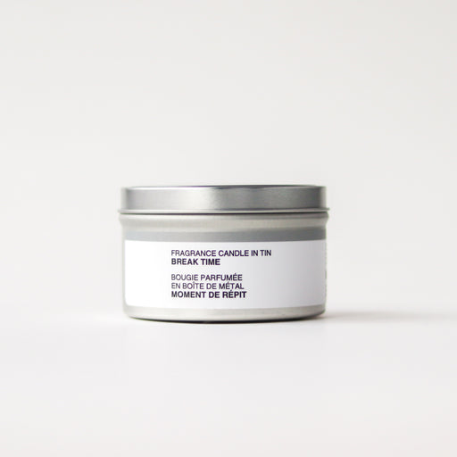 Tin Candle - Break Time MUJI