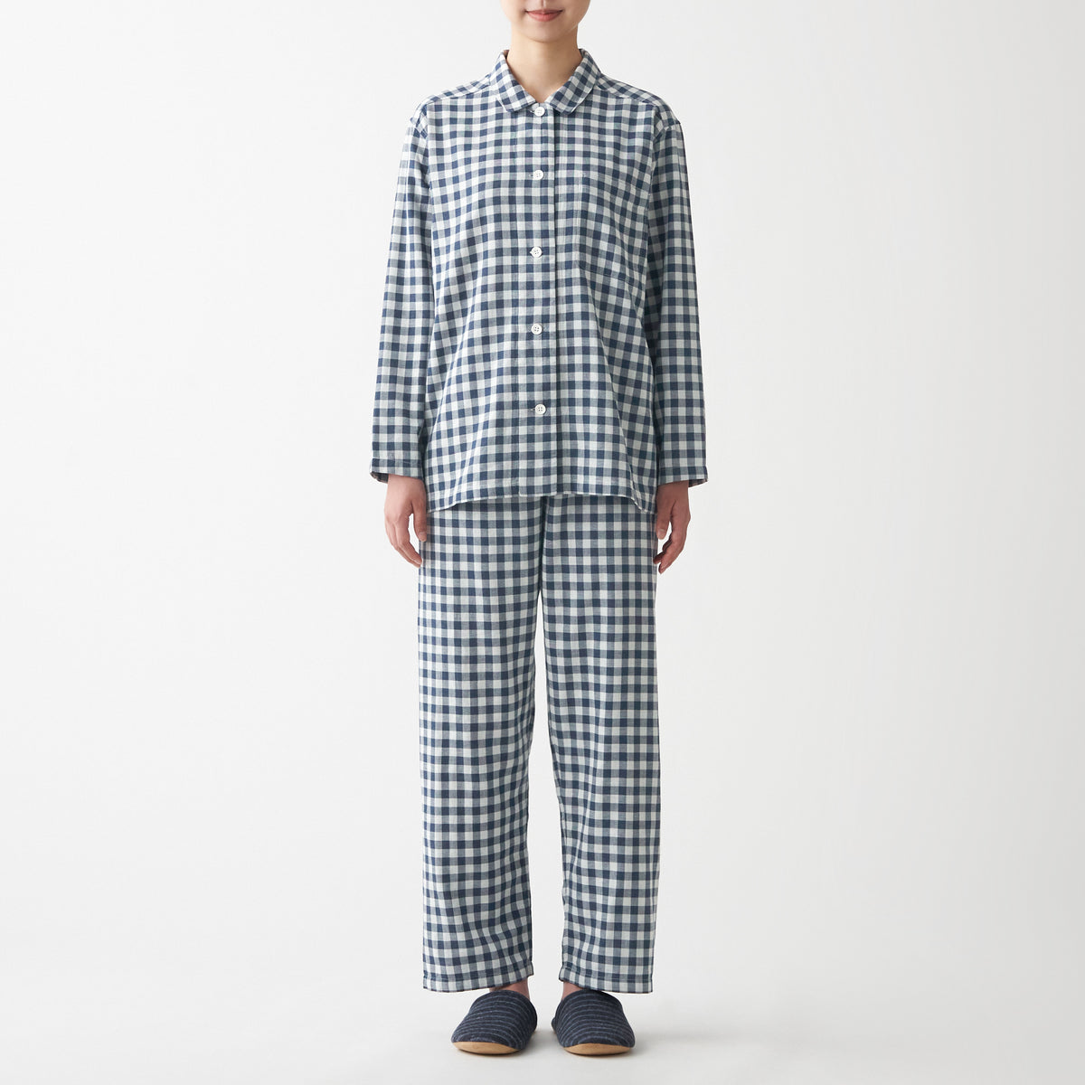 Women's Organic Cotton Side Seamless Pajamas | Sleepwear | MUJI USA