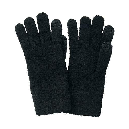 Boucle Touchscreen Gloves Black MUJI
