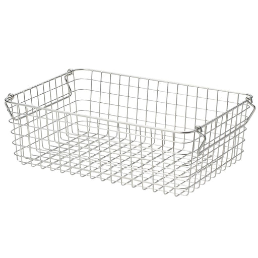 Stainless Steel Wire Basket 3 - (W14.6 x D10.2 x 4.7") MUJI