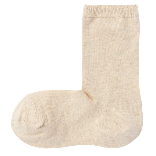Right Angle 3 Layer Loose Top Socks Beige MUJI