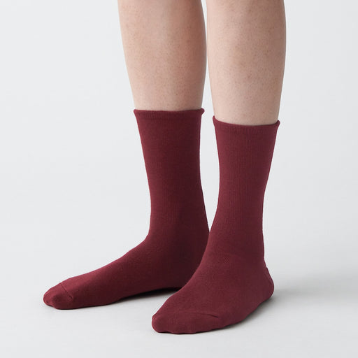 Organic Cotton Right Angle Adjustable Tapered Socks MUJI