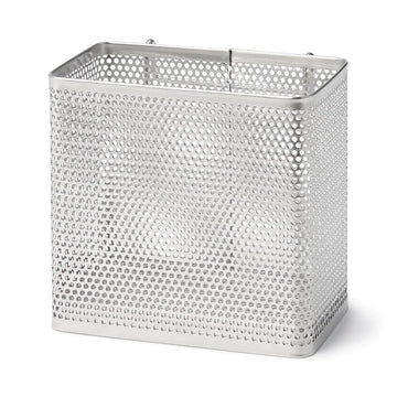 Stainless Steel Cutlery Stand Large (W2.3 x D4.1 x H3.9") MUJI