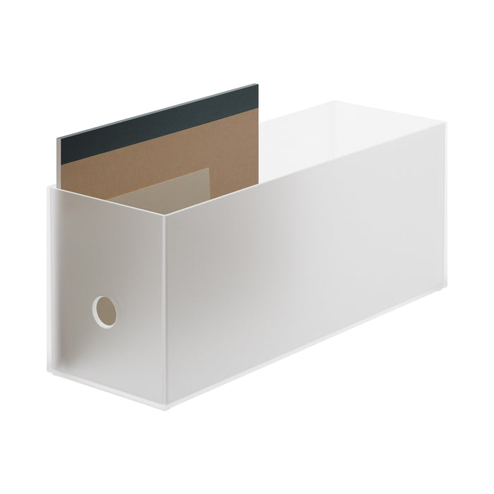 Plus One File Box Polypropylene Half File Box | Home Storage | MUJI USA