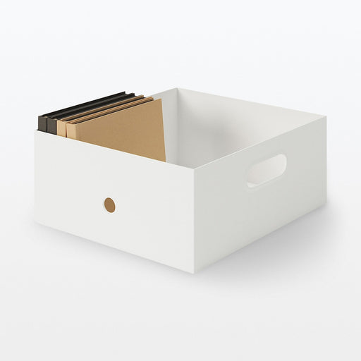 Polypropylene Half File Box (W25 cm / 9.8") MUJI