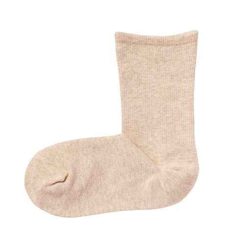 Right Angle One Size Tapered Socks 21-25cm Beige 21-25cm (US W5-9 M3-7.5) MUJI