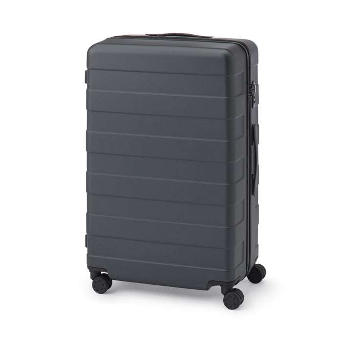 Adjustable Handle Hard Shell Suitcase 88L Travel MUJI USA