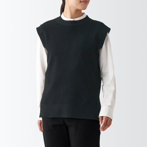 Women's Light Shape-Keeping Vest MUJI