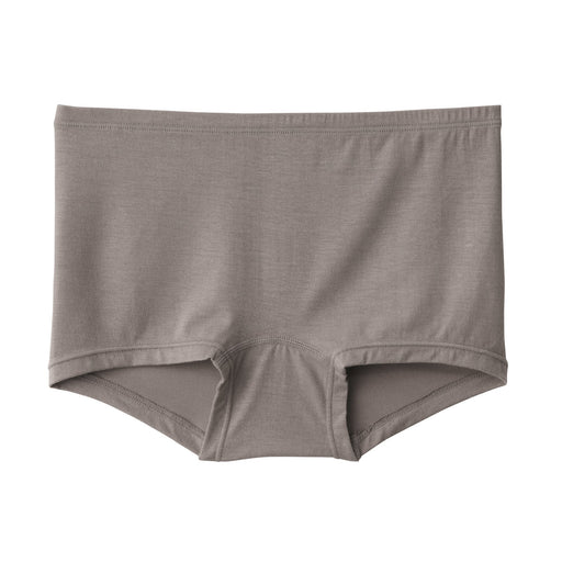 Women's Smooth Boy Shorts Mocha Brown MUJI