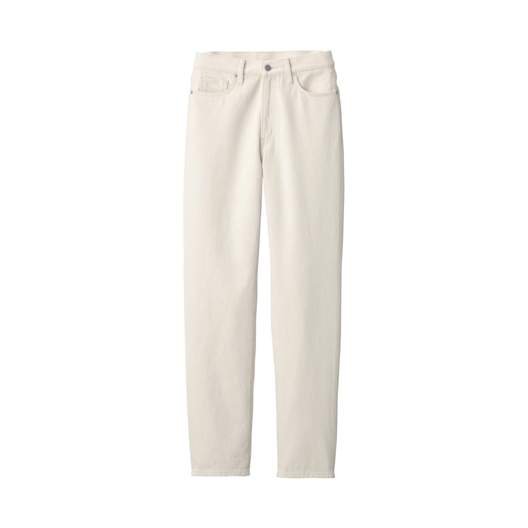 Women's Denim Regular Pants Natural (L 30inch / 77cm)