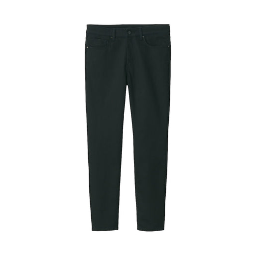Men's Super Stretch Denim Skinny Pants Black (L 30inch / 76cm) Black MUJI