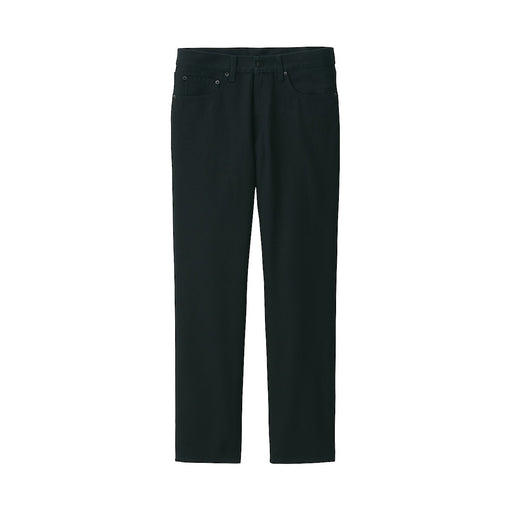 Men's Denim Regular Pants Black (L 30inch / 76cm) Black MUJI