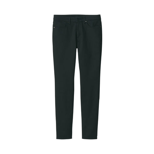 Men's Super Stretch Denim Skinny Pants Black (L 32inch / 82cm) Black MUJI