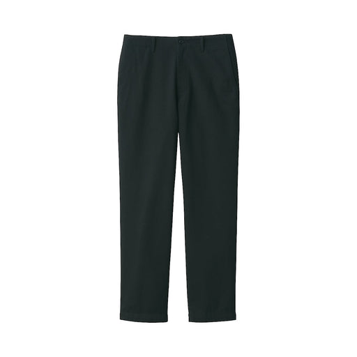 Men's Chino Regular Pants (L 30inch / 76cm) Black MUJI