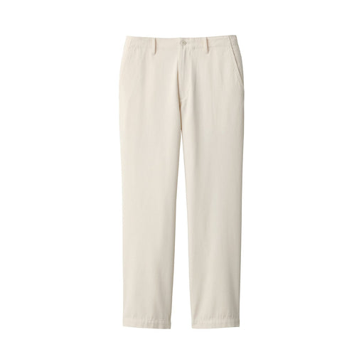 Men's Chino Regular Pants (L 30inch / 76cm) Natural MUJI