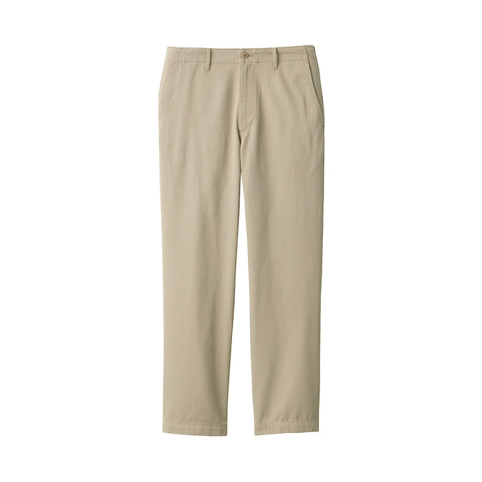 Men's Chino Regular Pants - Inseam 30 Inch | Casual Work Pants | MUJI USA