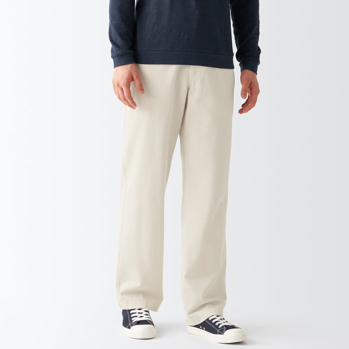 Men's Chino Regular Pants | MUJI USA