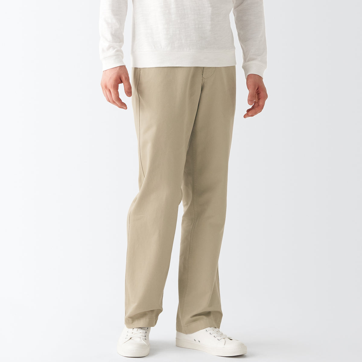 Men's Chino Regular Pants MUJI USA