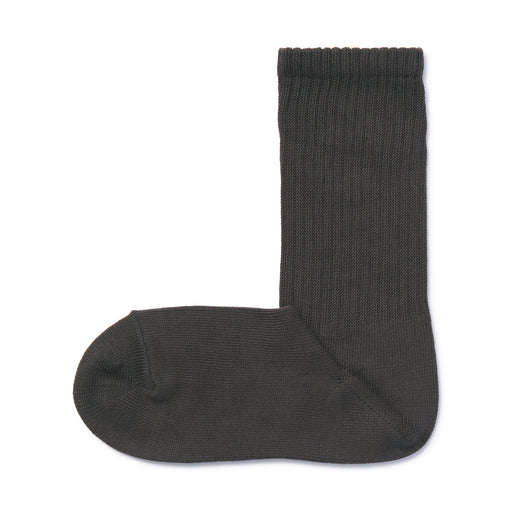 Right Angle Loose Fit Socks 21-27cm Brown MUJI
