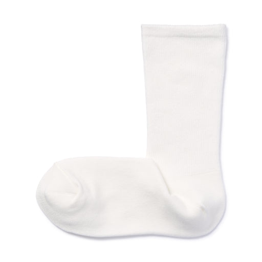 Right Angle Tapered Socks 21-25cm Off White MUJI