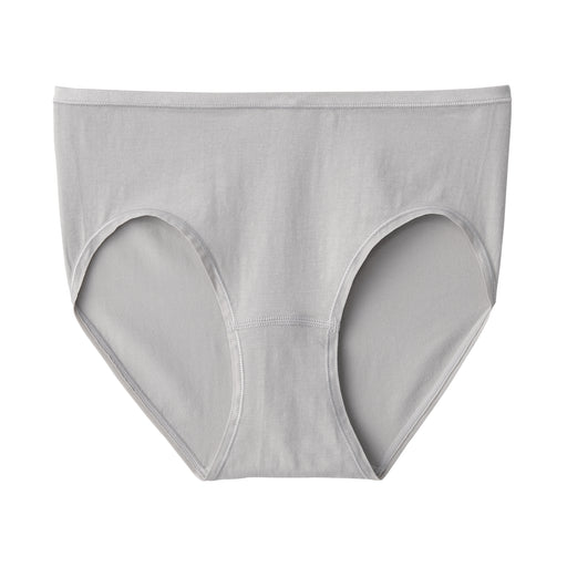 Women's Stretch Jersey Midi Panty Medium Gray MUJI