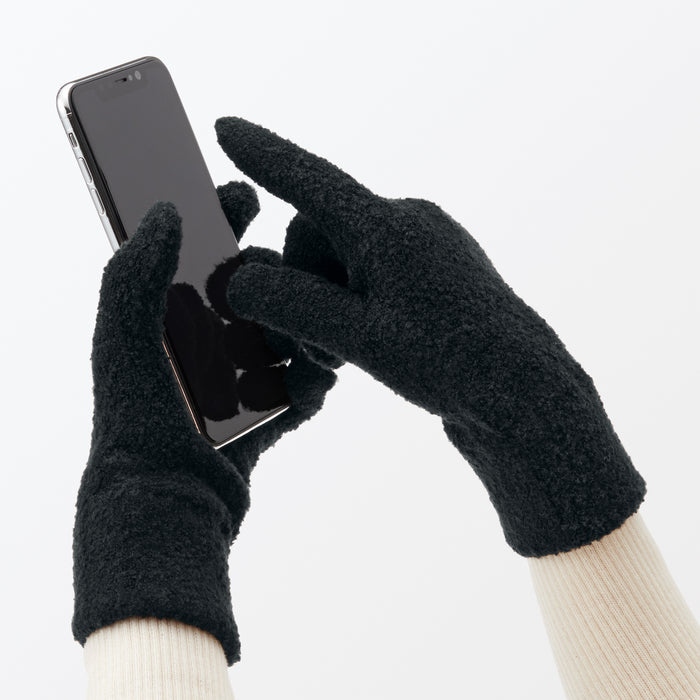 Boucle Touchscreen Gloves | Winter Accessories | MUJI USA