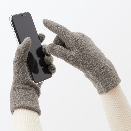Boucle Touchscreen Gloves MUJI