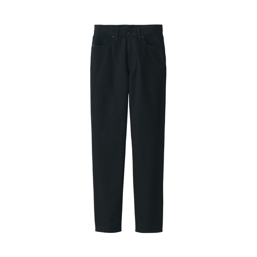 Women's Denim Regular Pants Black (L 30inch / 77cm) Black MUJI