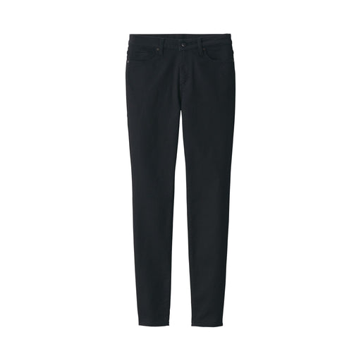 Women's Super Stretch Denim Skinny Pants Black (L 30inch / 75cm) Black MUJI