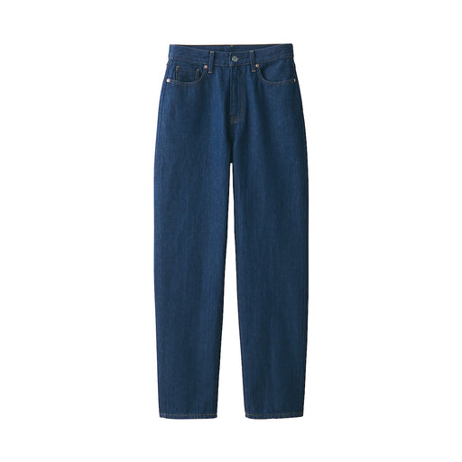 Women's Denim Regular Pants Blue (L 30inch / 77cm) Blue MUJI
