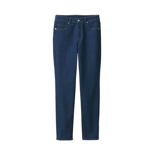 Women's Stretch Denim Slim Pants Blue (L 30inch / 75cm) Blue MUJI