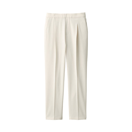 Women's Recycled Polyester Tapered Pants Ivory MUJI
