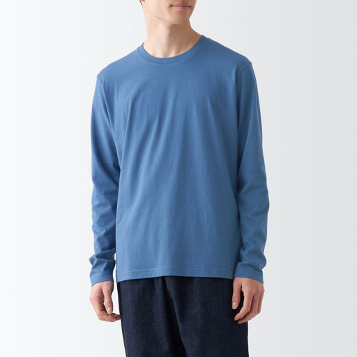 Men's Washed Jersey Long Sleeve T-Shirt MUJI