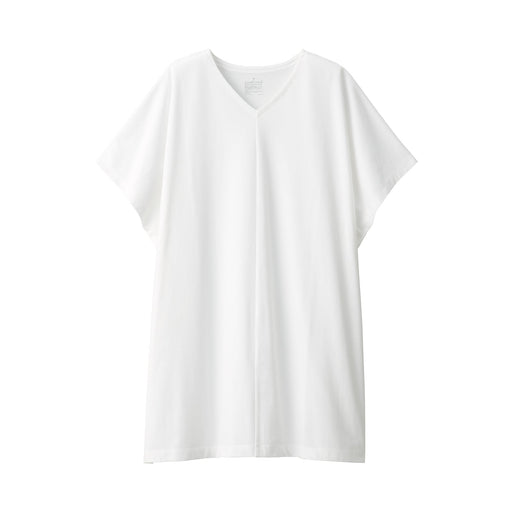 Women's Cool Touch V Neck Tunic White MUJI