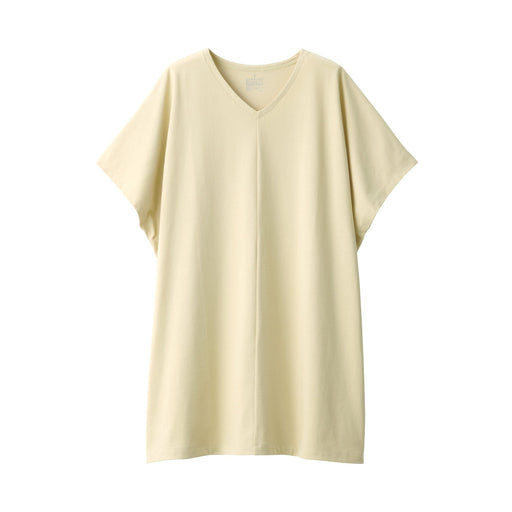 Women's Cool Touch V Neck Tunic Yellow MUJI