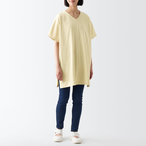 Women's Cool Touch V Neck Tunic MUJI