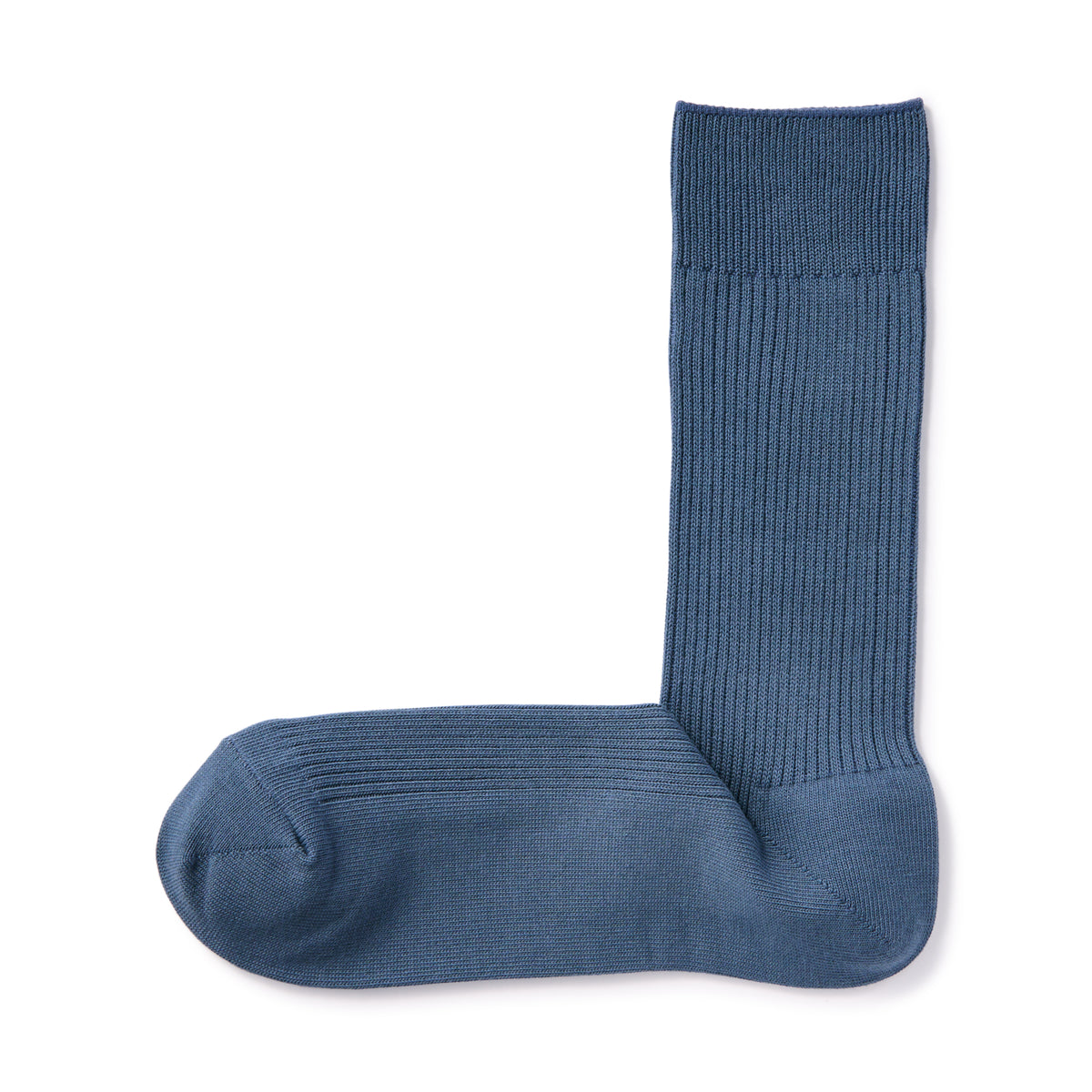 Right Angle Ribbed Long Socks | Unisex Socks | MUJI USA