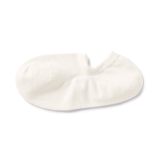 Right Angle Thin Sneaker Socks Off White MUJI